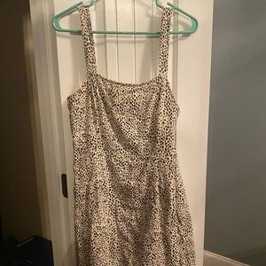 Cheetah print dress